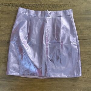 Showpo Shimmering pink/Lavender Mini Skirt